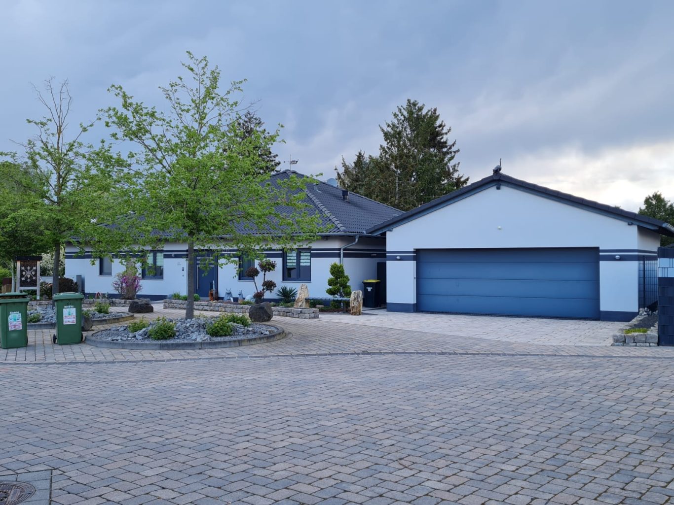 Fassadenarbeiten, Oktober 2023